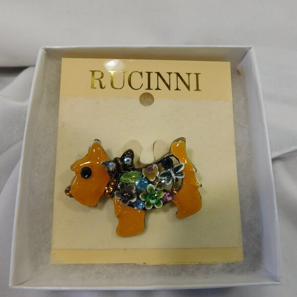 Ladies Rucinni Brooch - Picture 2 of 2